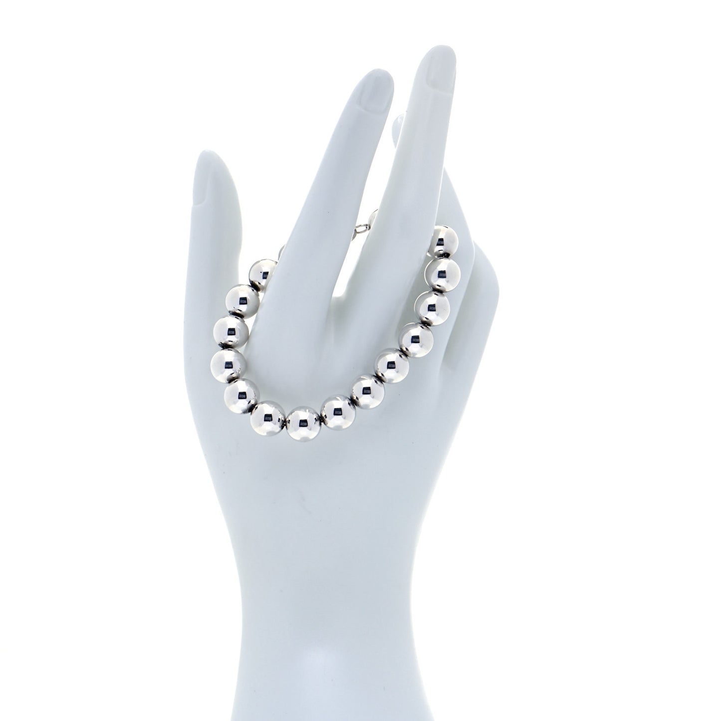 Sterling Silver 10mm HardWear Ball Bracelet