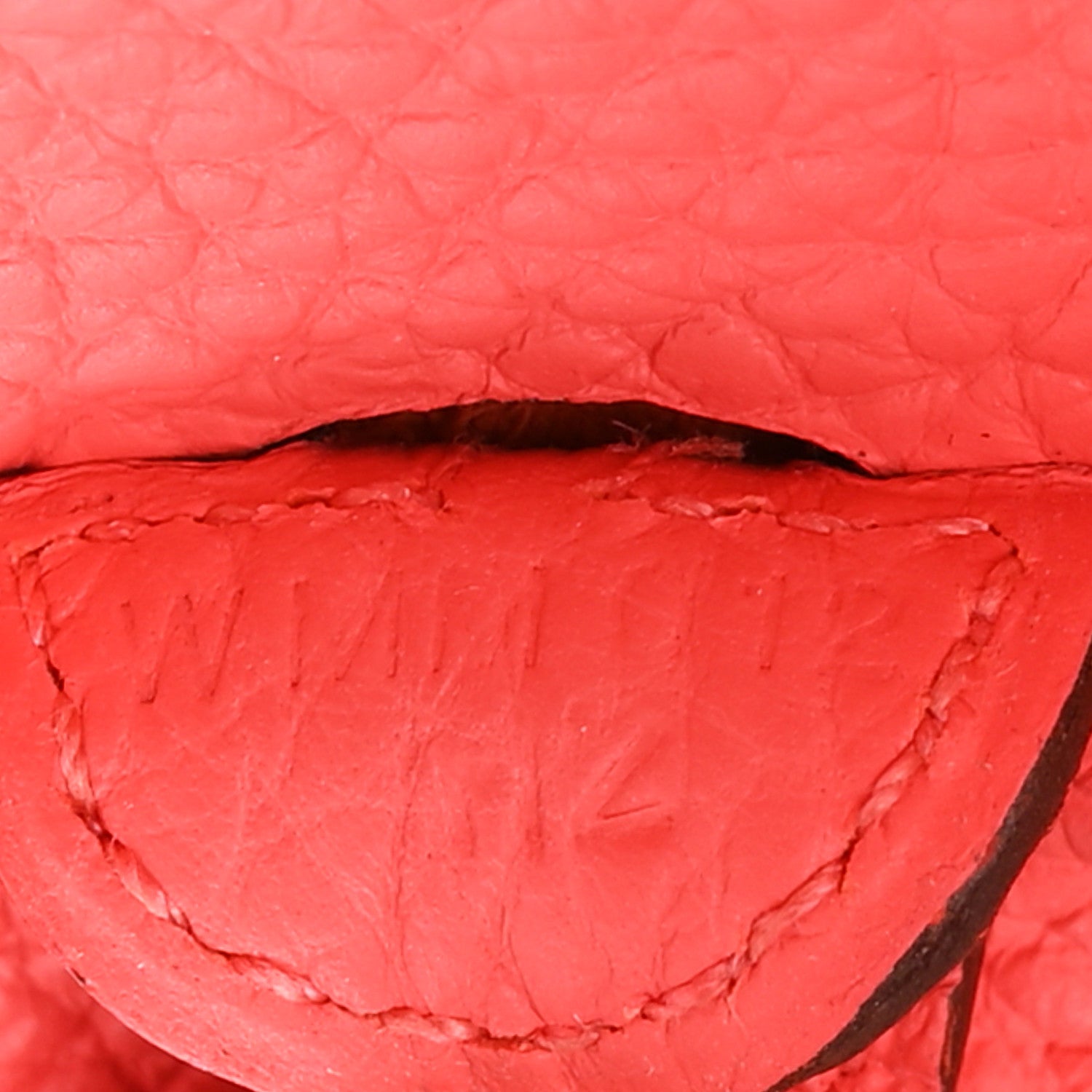 Hermes Taurillon Clemence Evelyne TPM Rouge Pivoine 7 of 12