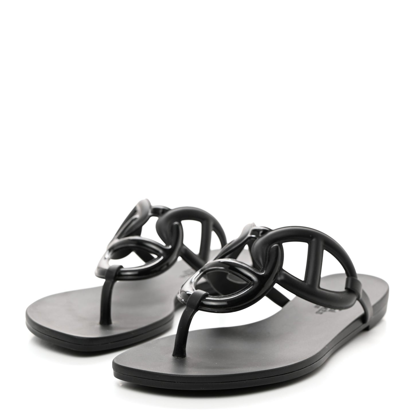 Rubber Womens Egerie Sandals 36 Black