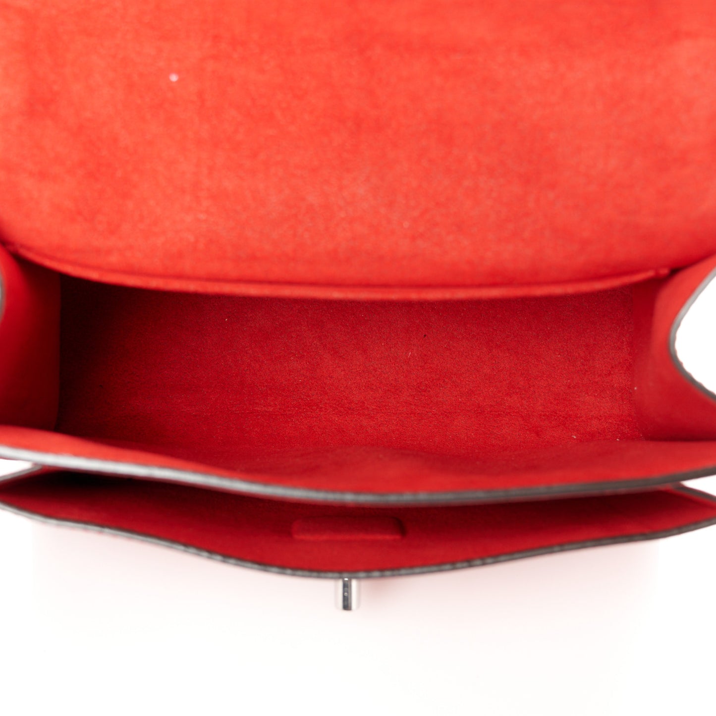 Soft Calfskin My Lockme Chain Bag BB Poppy