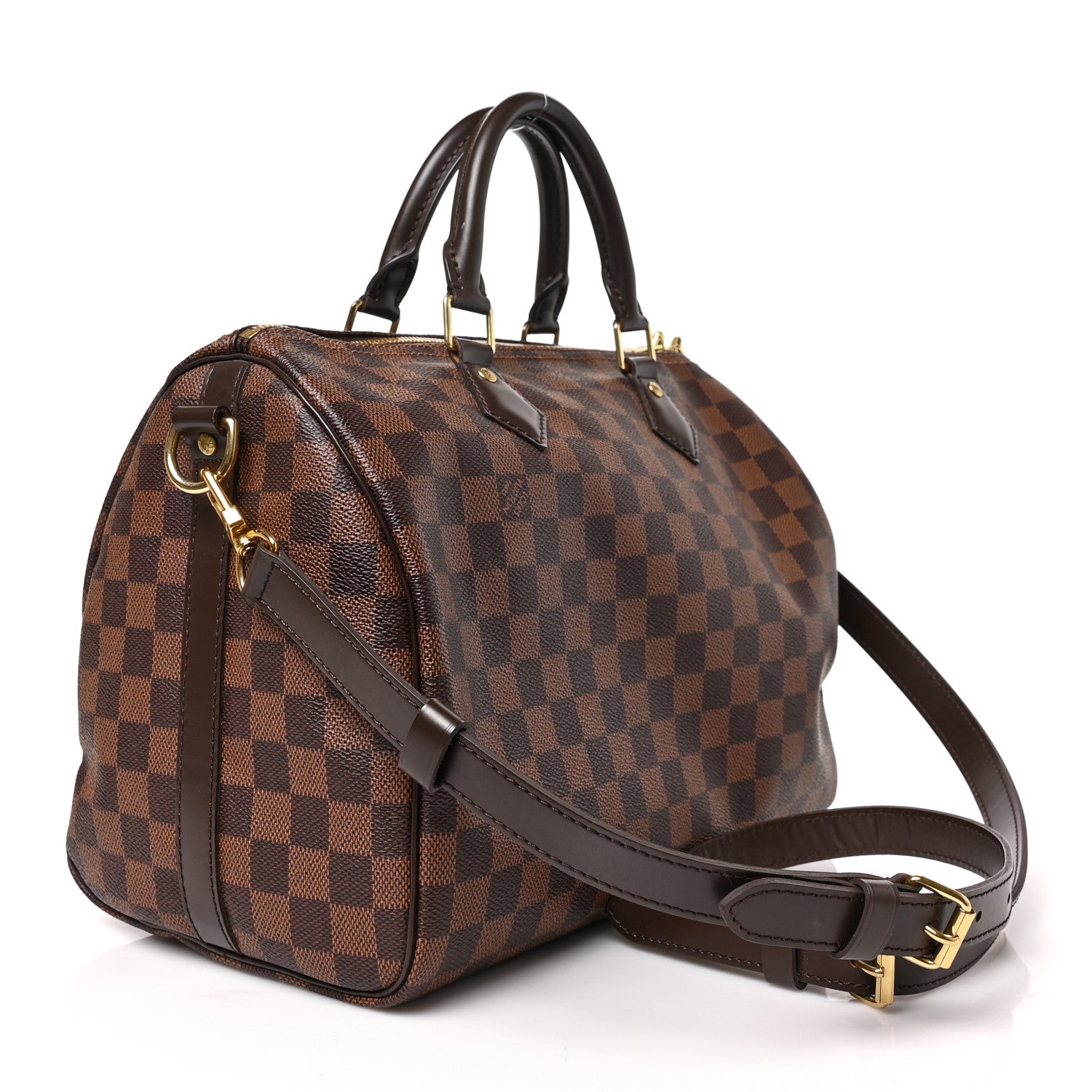 Louis Vuitton Damier Ebene Speedy Bandouliere 30 3 of 8