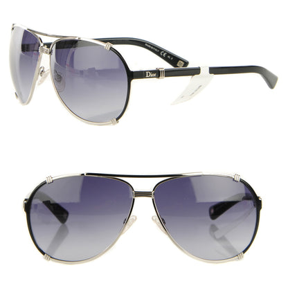 Christian Dior Chicago 2 Aviator Sunglasses Black 1 of 9
