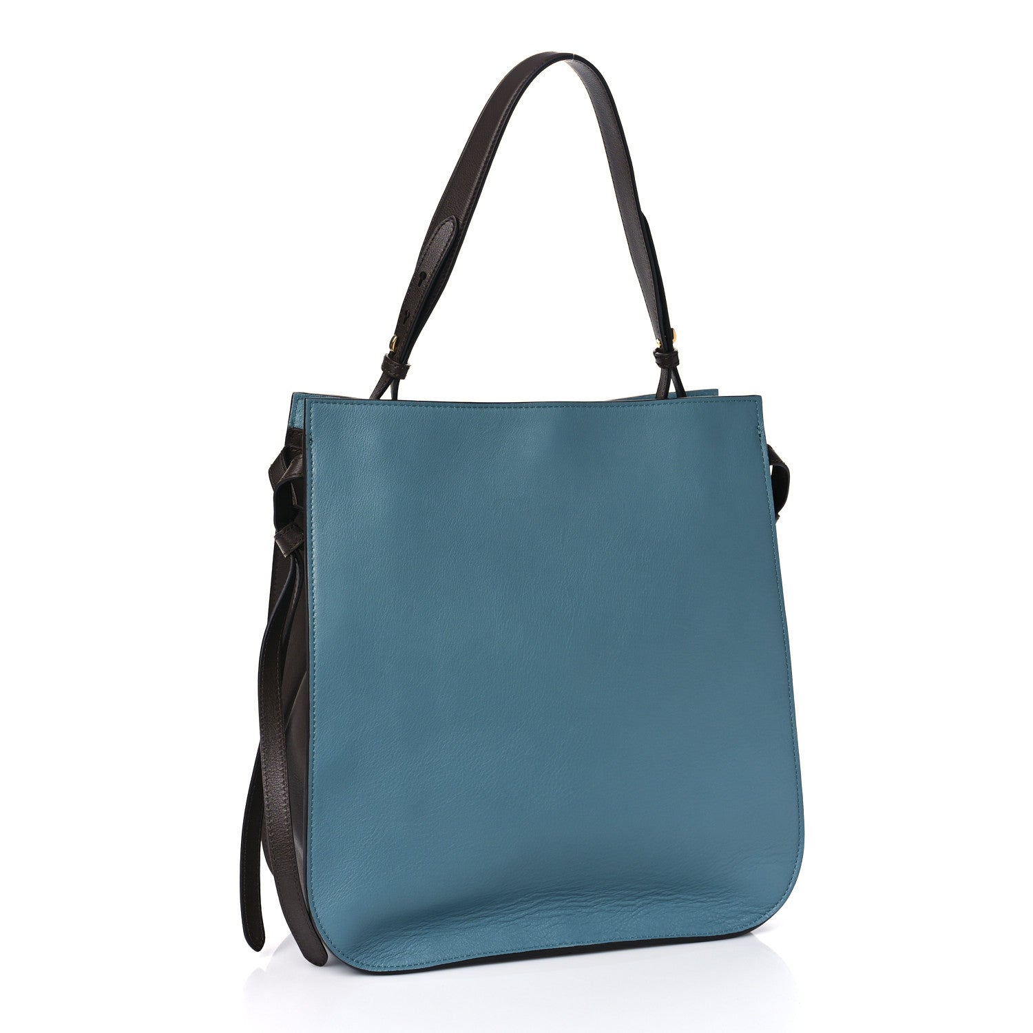 Mulberry Silky Calfskin Ayers Amberley Hobo Dark Frozen Chocolate 3 of 8