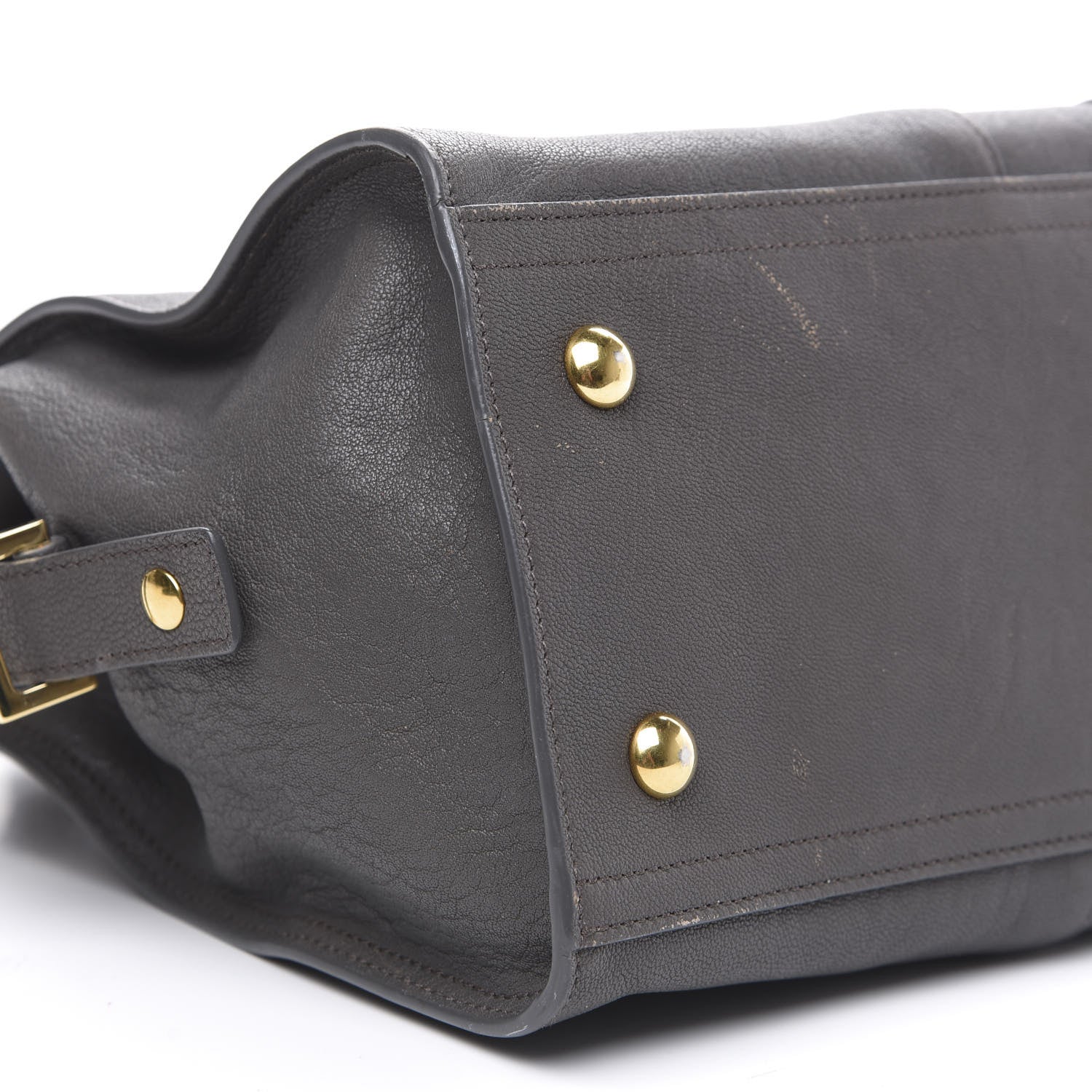Saint Laurent Sheepskin Medium Cabas ChYc Grey 7 of 14