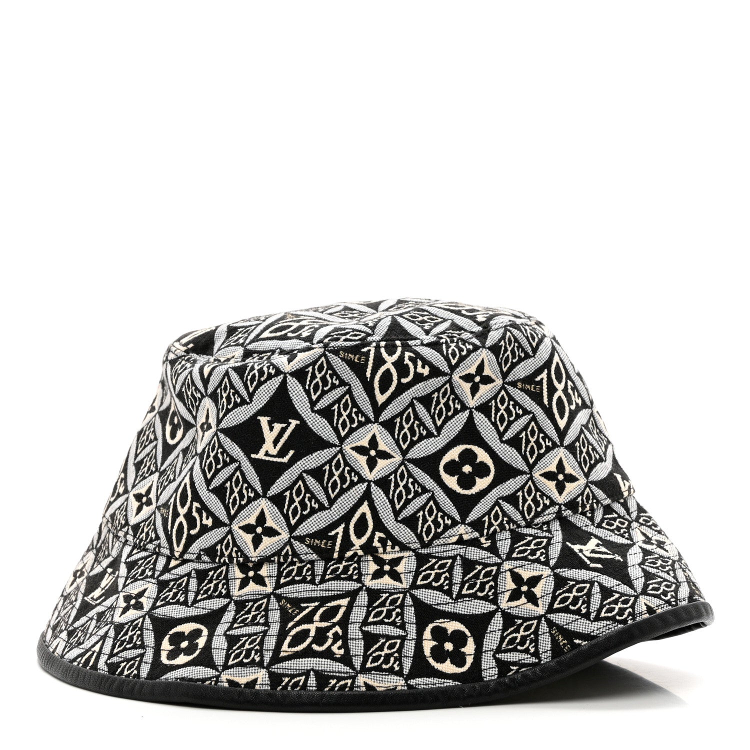 Louis Vuitton Jacquard Since 1854 Bucket Hat S Grey 4 of 9