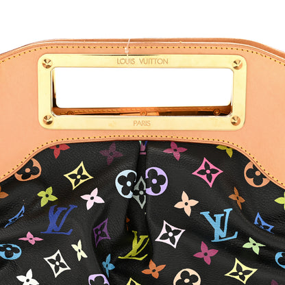 Louis Vuitton Monogram Multicolor Judy MM Black 7 of 12