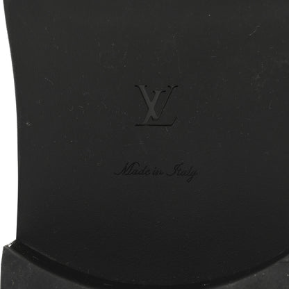 Louis Vuitton Calfskin Oversized Chain Academy Loafers 37 Black 7 of 9