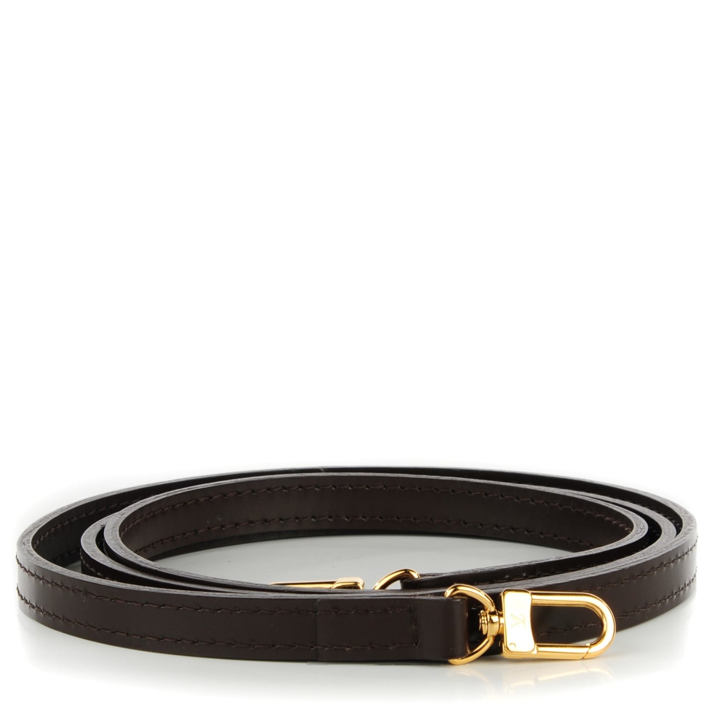 Calfskin Shoulder Strap Brown