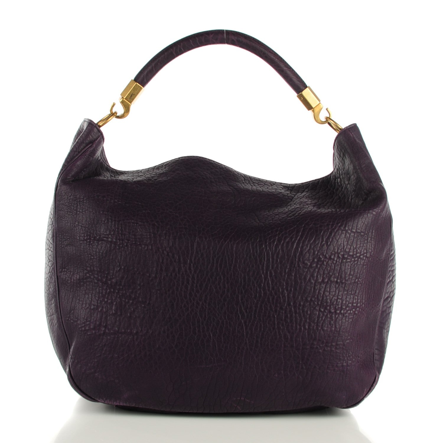 Saint Laurent Lambskin Large Roady Hobo Purple 1 of 7