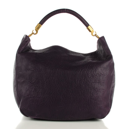 Saint Laurent Lambskin Large Roady Hobo Purple 1 of 7