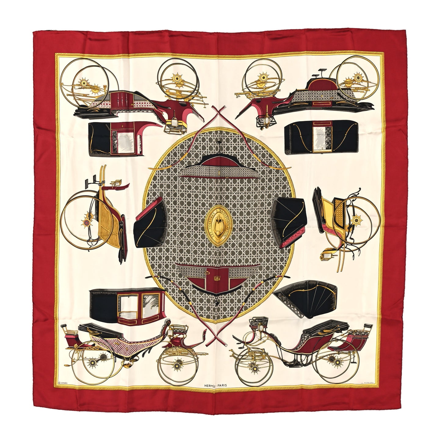 Silk Les Voitures A Transformation Scarf 90