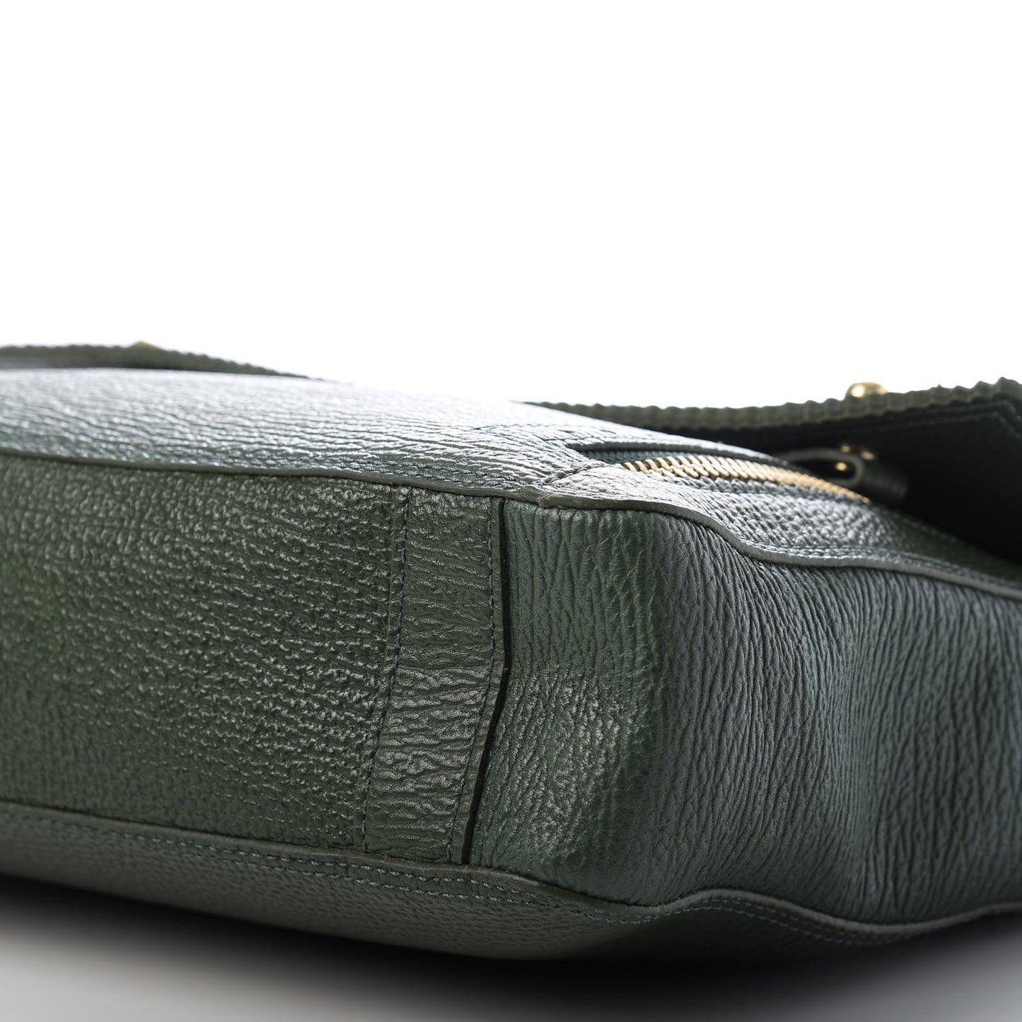3.1 Shark Embossed Calfskin Pashli Messenger Jade