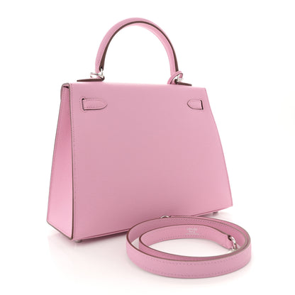Hermes Epsom Kelly Sellier 25 Mauve Sylvestre 3 of 9