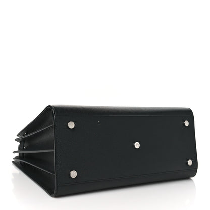 Saint Laurent Grained Calfskin Small Sac De Jour Black 5 of 11