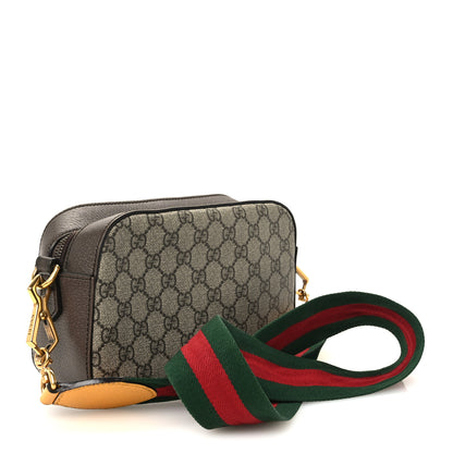 Gucci GG Supreme Monogram Web Neo Vintage Shoulder Bag Beige New Acero Crop 3 of 10