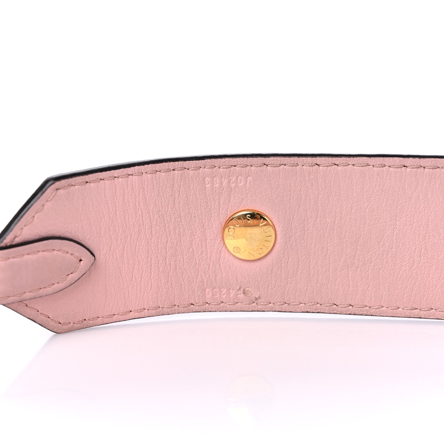 Louis Vuitton Monogram Adjustable Bandouliere Shoulder Strap Rose Ballerine 5 of 7