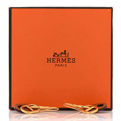 Hermes Swift O'maillon Earrings Gold 6 of 6