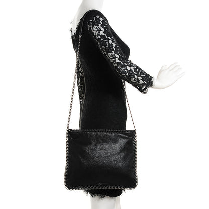 Stella McCartney Shaggy Deer Falabella Messenger Black 2 of 9