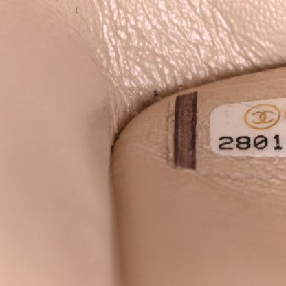 Chanel Iridescent Lambskin Quilted Medium Double Flap Beige 7 of 11