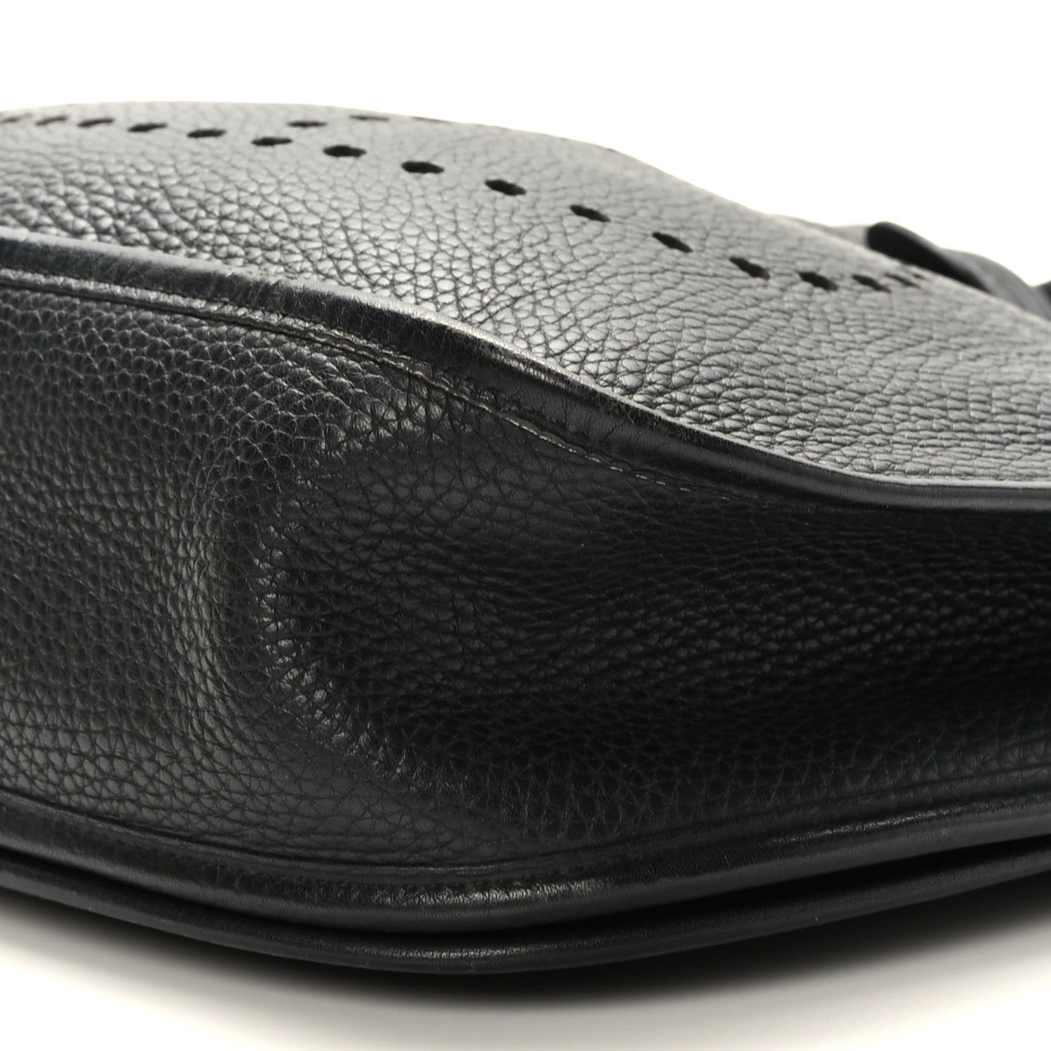 Hermes Taurillon Clemence Evelyne II GM Black 9 of 9
