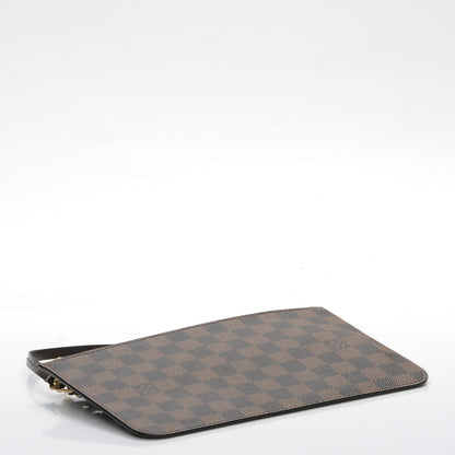 Louis Vuitton Damier Ebene Neverfull MM GM Pochette Rose Ballerine 4 of 8