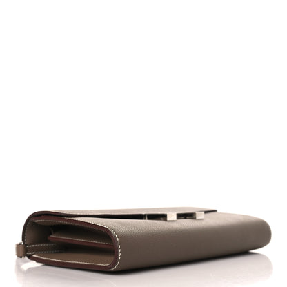 Hermes Evercolor Constance Wallet To Go Etoupe 4 of 9