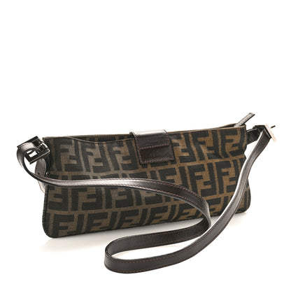 Fendi Zucca Baguette Shoulder Bag Tobacco 3 of 10