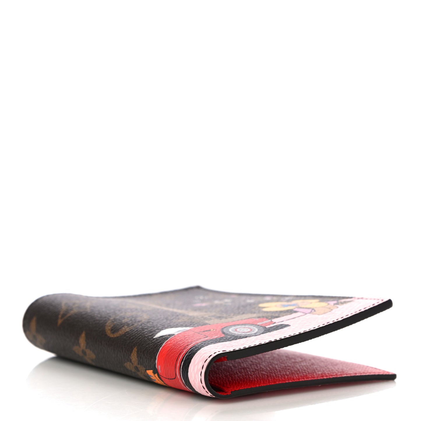 Monogram 2019 Christmas Animation Passport Cover Rouge