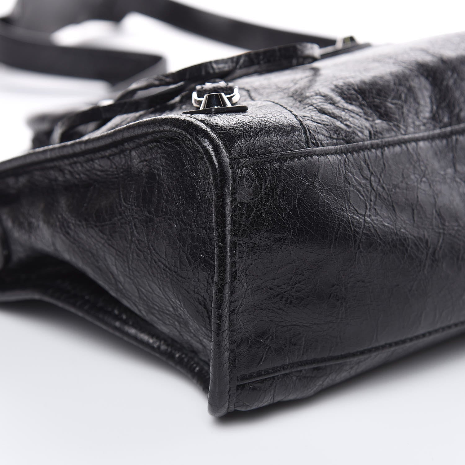 Balenciaga Agneau Classic Silver Hardware S City Black 7 of 8