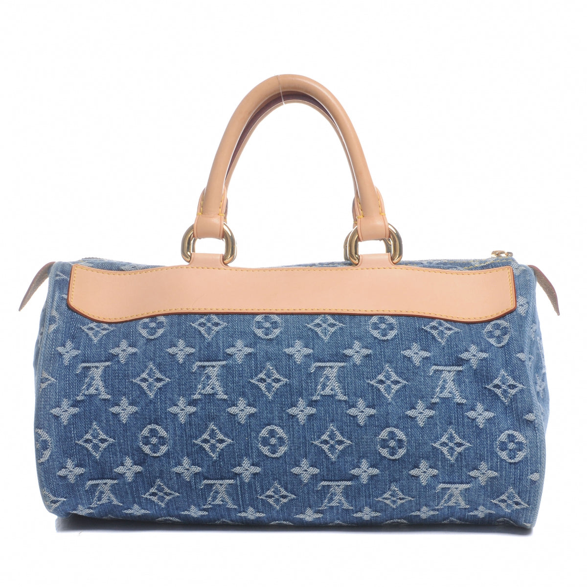 Louis Vuitton Monogram Denim Neo Speedy Blue 3 of 9