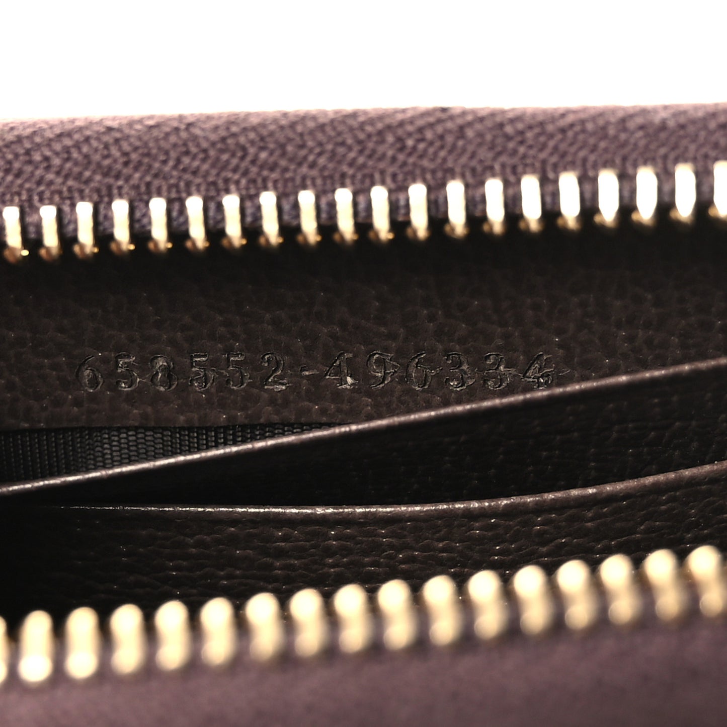 GG Supreme Monogram Textured Dollar Calfskin Web Ophidia Zip Around Card Case Wallet Beige Ebony New Acero