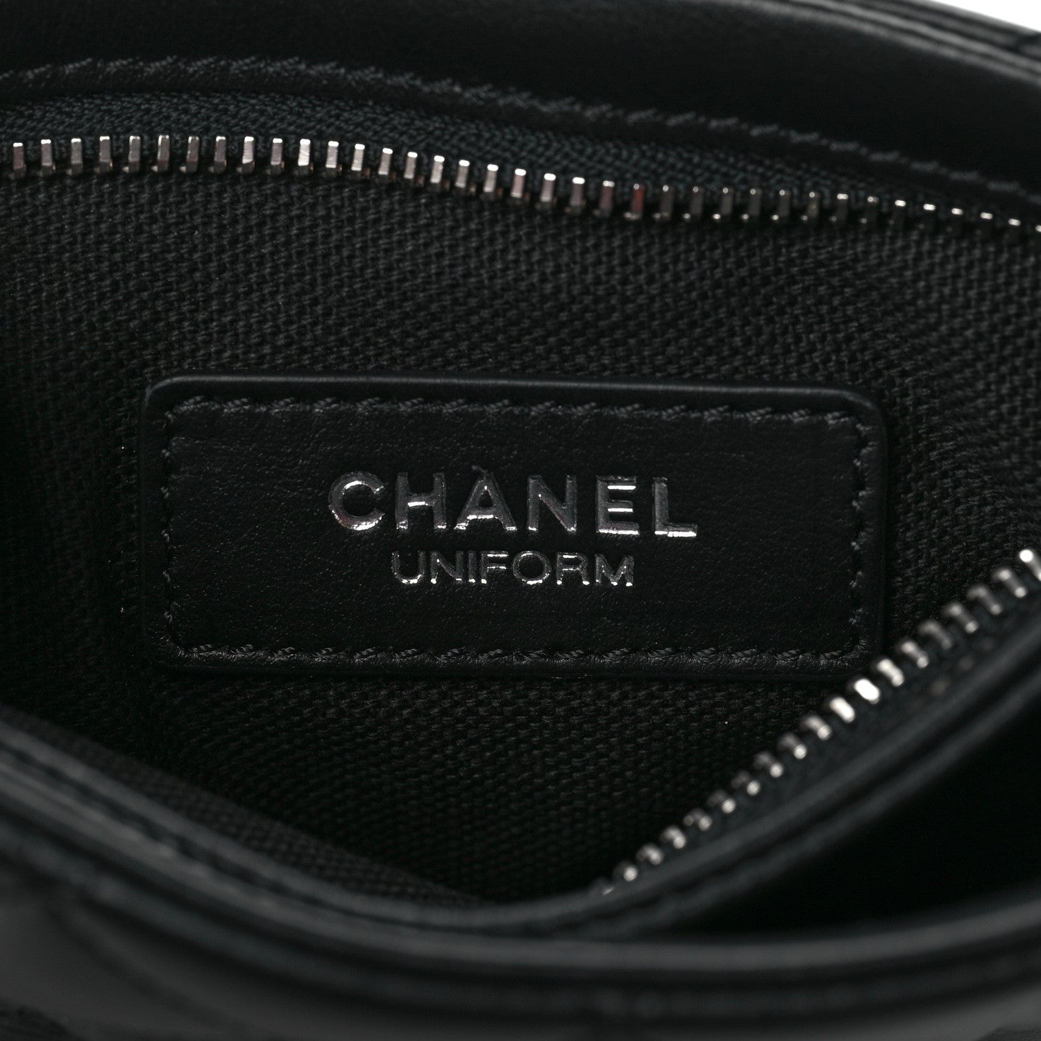 Chanel Lambskin Quilted Crossbody Bag Black 6 of 10