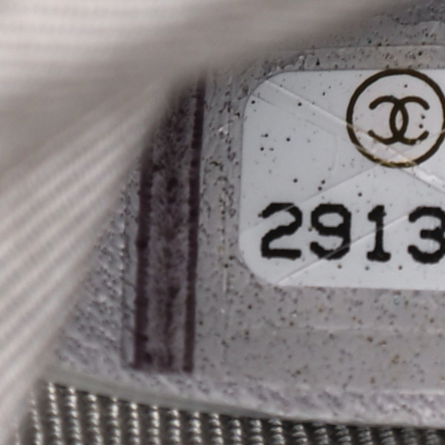 Chanel Lambskin Quilted Small Cosmetic Case Light Grey 7 of 9