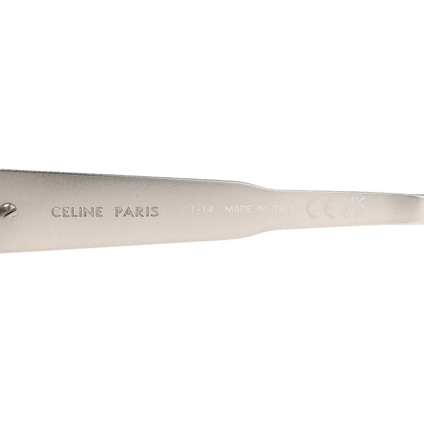 Metal Triomphe 01 Sunglasses CL40235U Silver Black