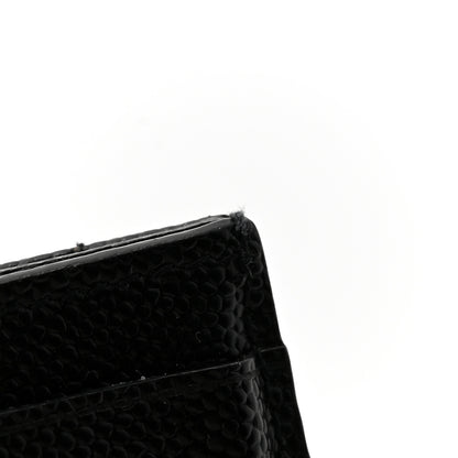 Saint Laurent Grain De Poudre Matelasse Chevron Monogram Fragments Zippered Card Case Black 10 of 10