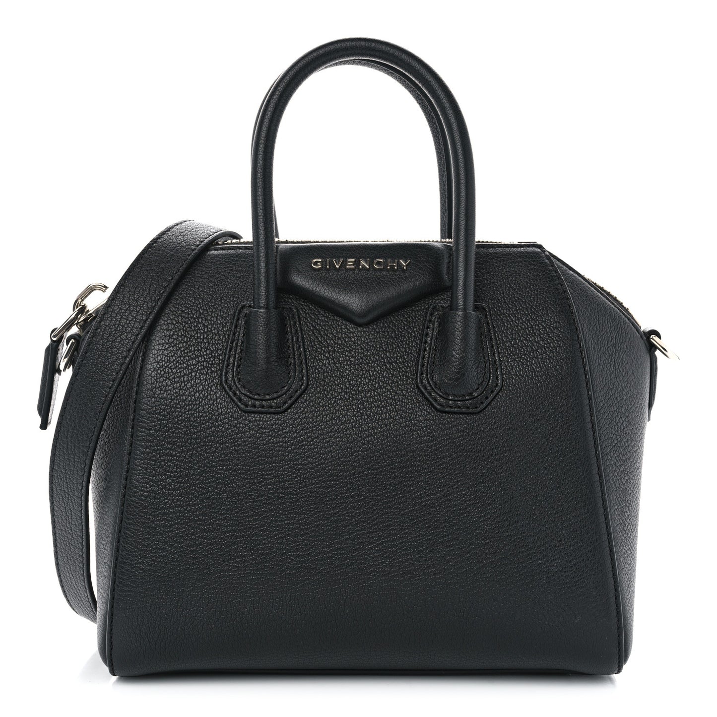 Sugar Goatskin Mini Antigona Black