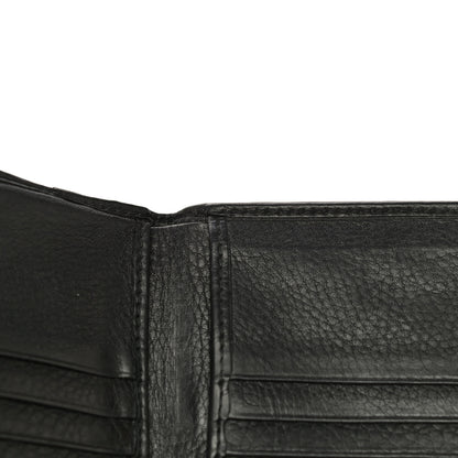Gucci Calfskin Web Horsebit French Flap Wallet Black 14 of 21