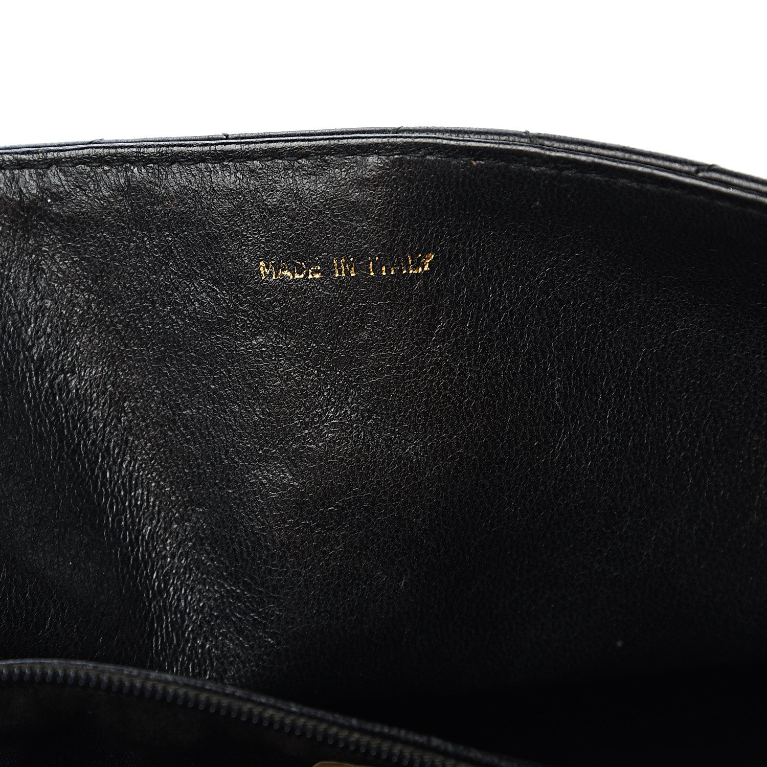 Chanel Lambskin Quilted CC Tassel Shoulder Flap Black 6 of 15