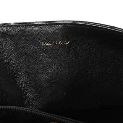 Chanel Lambskin Quilted CC Tassel Shoulder Flap Black 6 of 15