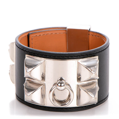 Hermes Chamonix Collier de Chien CDC Bracelet S Black 1 of 8