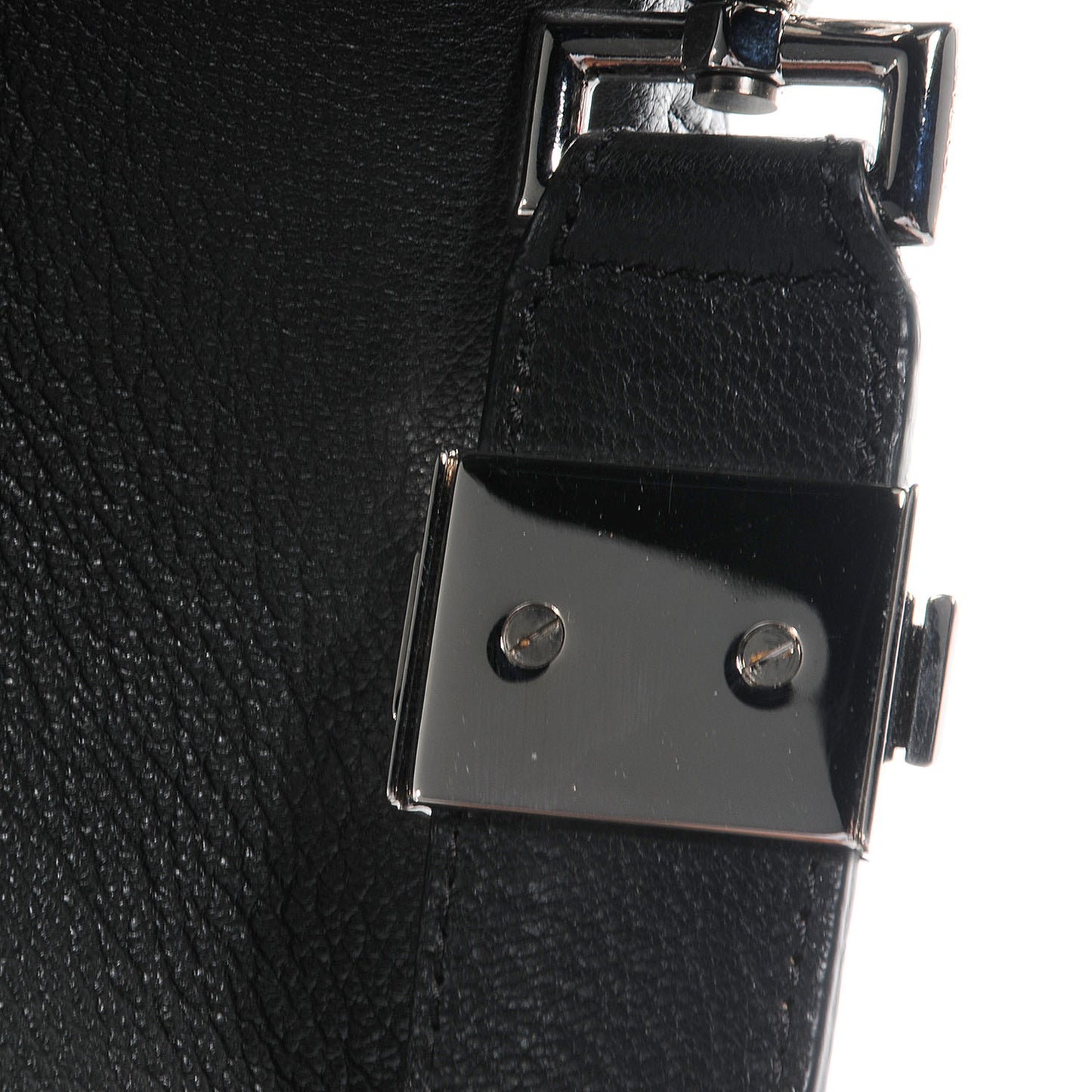 Sugar Goatskin Medium Antigona Black