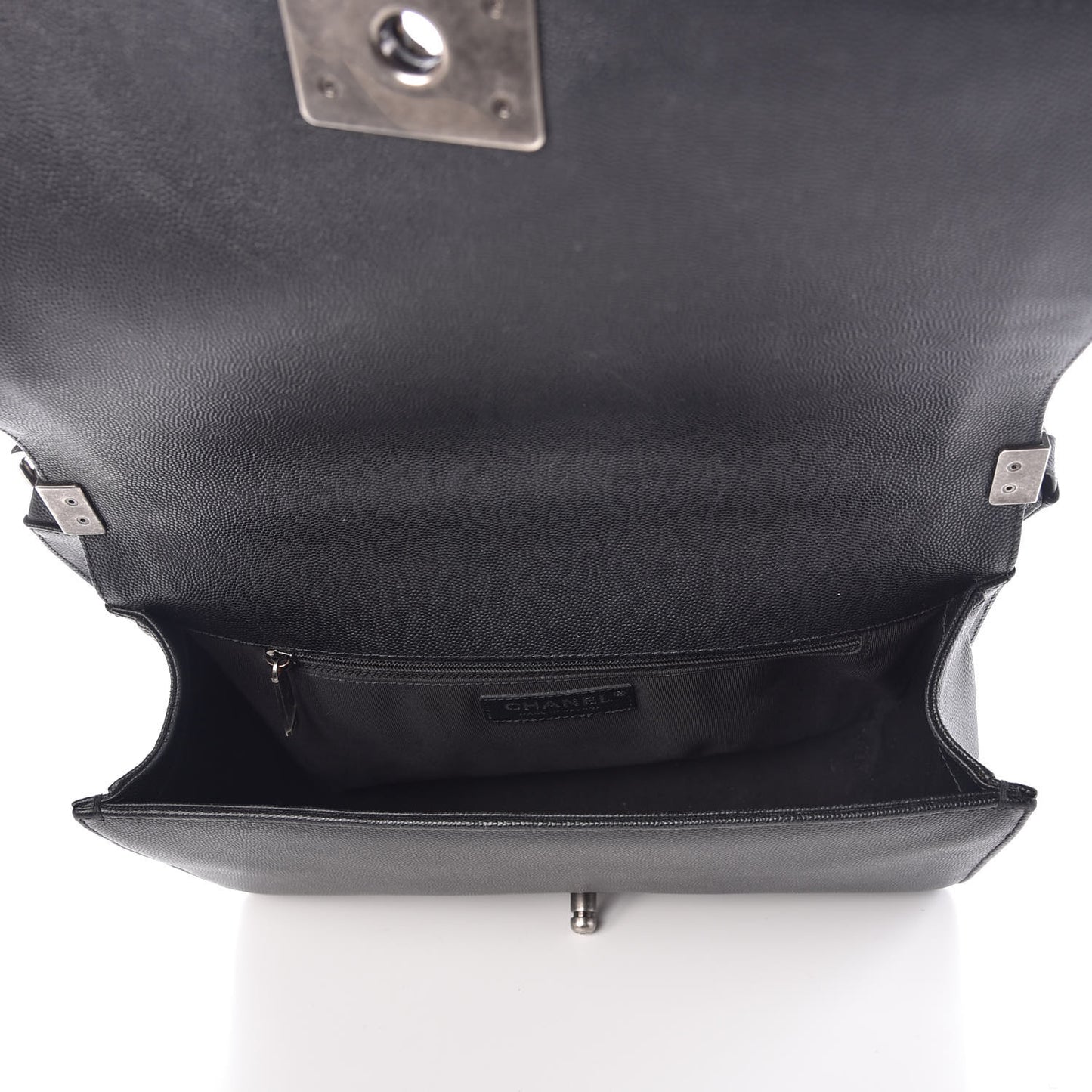 Caviar Quilted New Medium Boy Flap Black