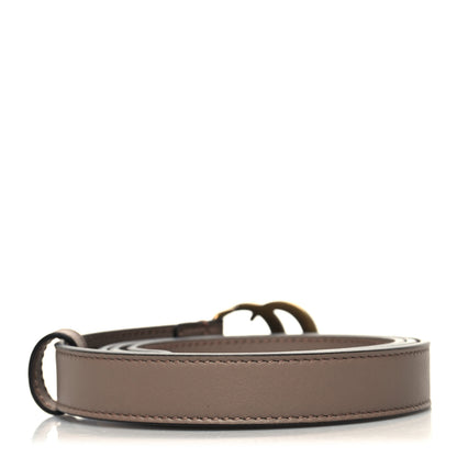 Gucci Calfskin Double G 20mm Belt 90 36 Porcelain Rose 2 of 5
