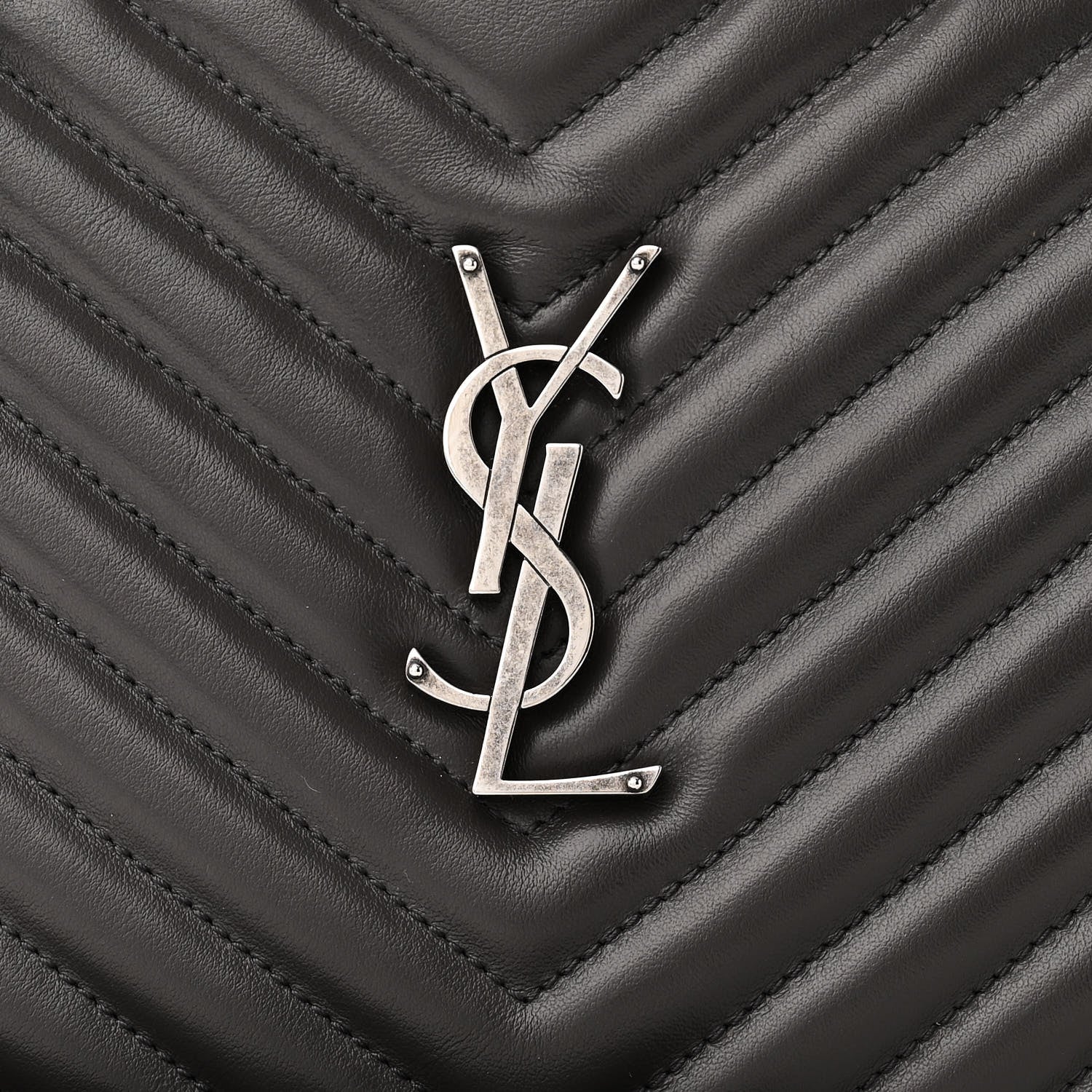 Saint Laurent Calfskin Matelasse Monogram Lou Camera Bag 8 of 10