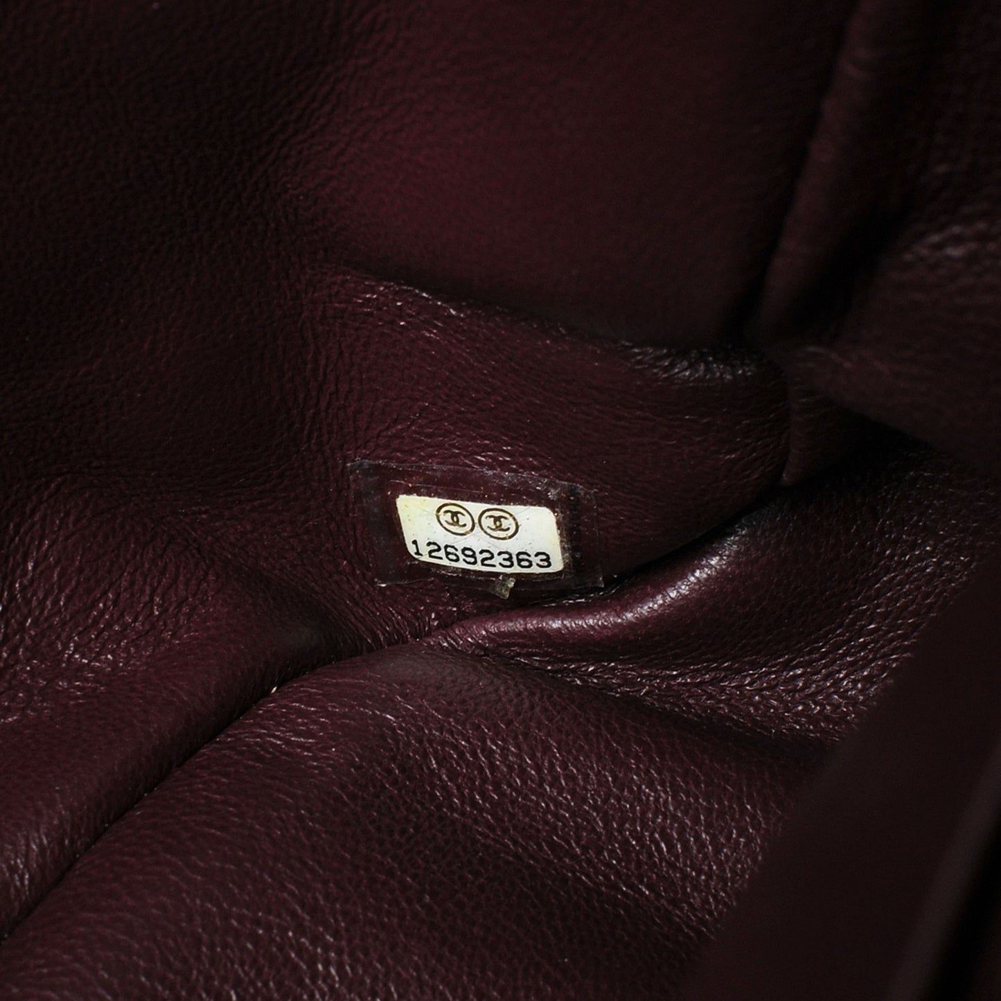 Lambskin Jumbo Single Flap Black