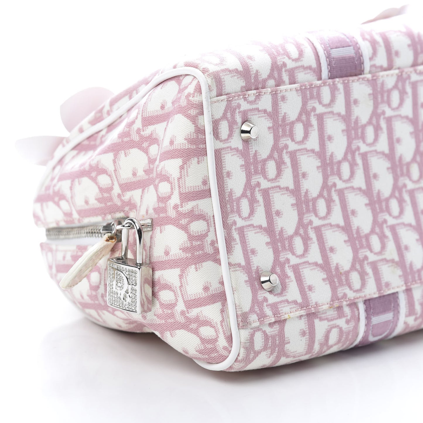 Monogram Girly Boston Pink