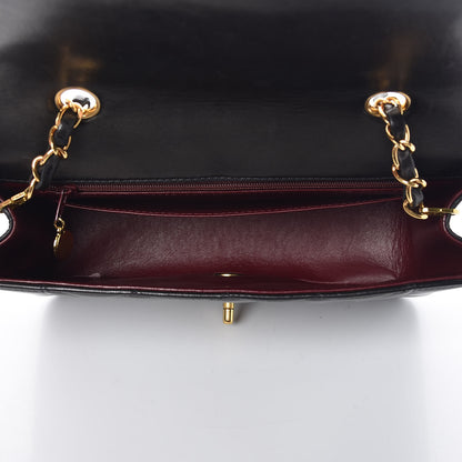 Chanel Lambskin Quilted Small Single Flap Black 5 of 13