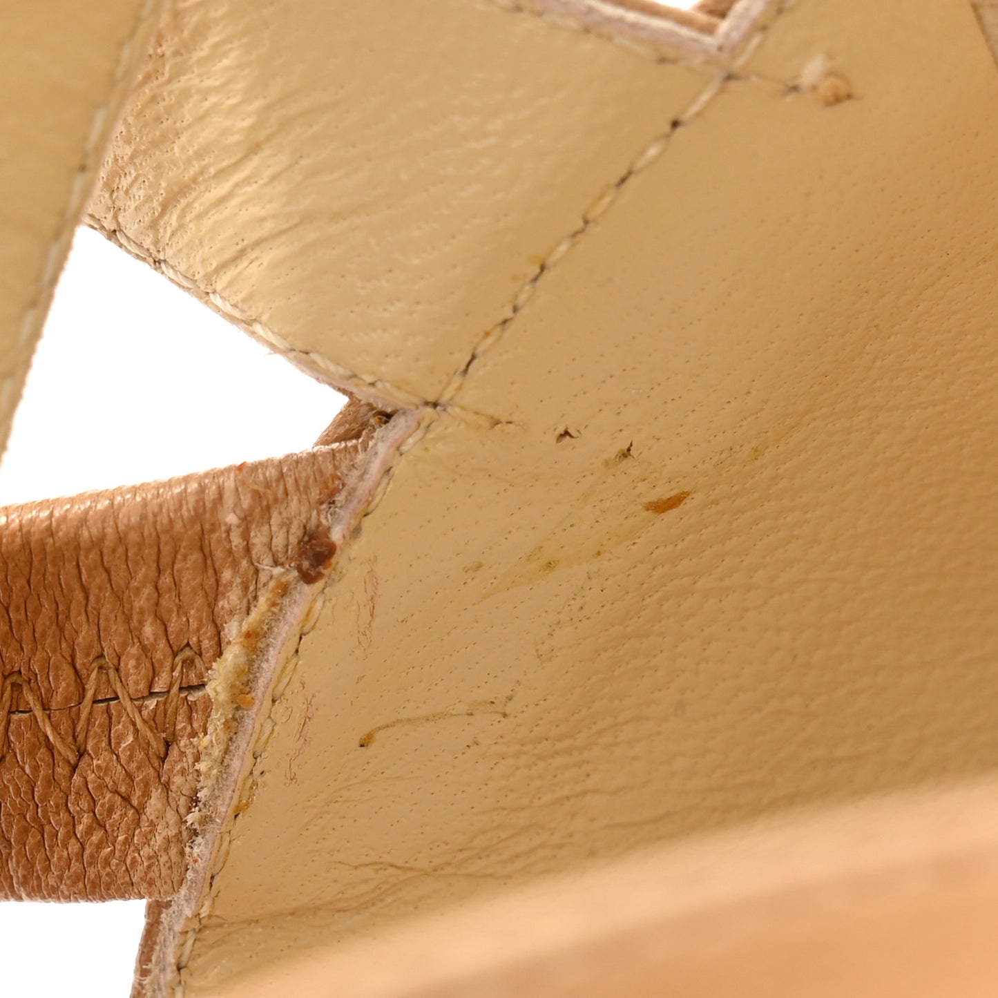 Calfskin Seattle Sandals Sandals 38 Camel