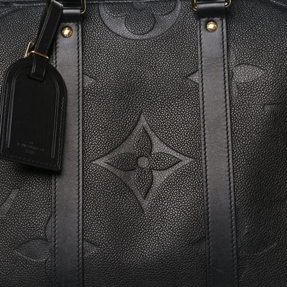 Louis Vuitton Empreinte Monogram Giant Keepall Bandouliere 45 Black 6 of 9