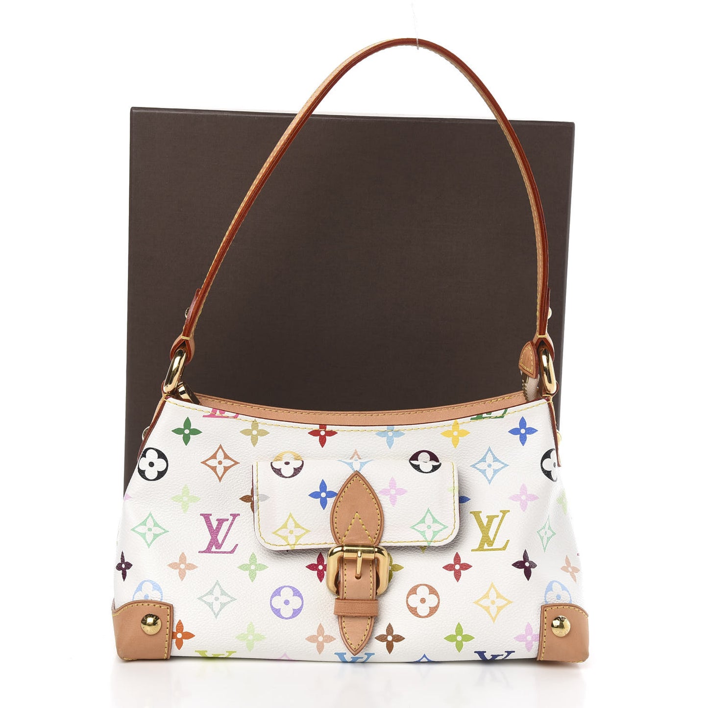 Monogram Multicolor Eliza White